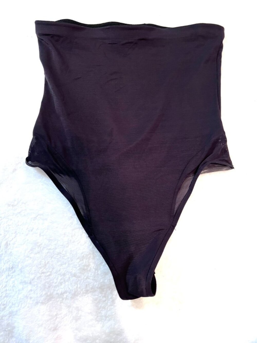 SlimShaper By Miracle‎ Brands SZ XL High-Waist Black Shapewear Bodysuit